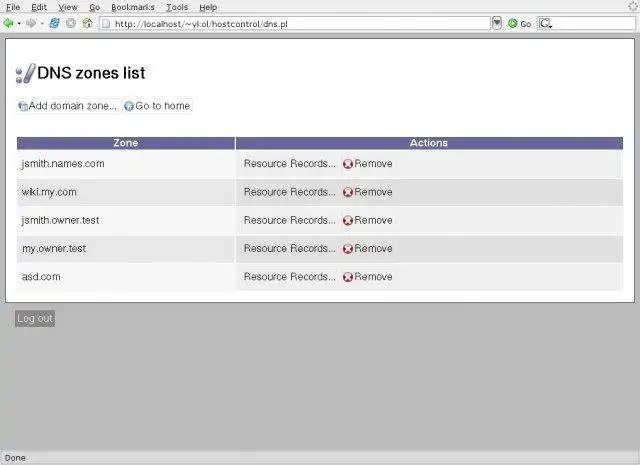 Download web tool or web app HostControl to run in Linux online