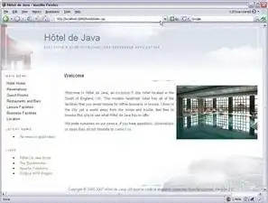 Web ツールまたは Web アプリをダウンロード Hotel de Java