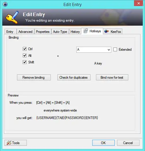 Download web tool or web app HotKeyEnabler