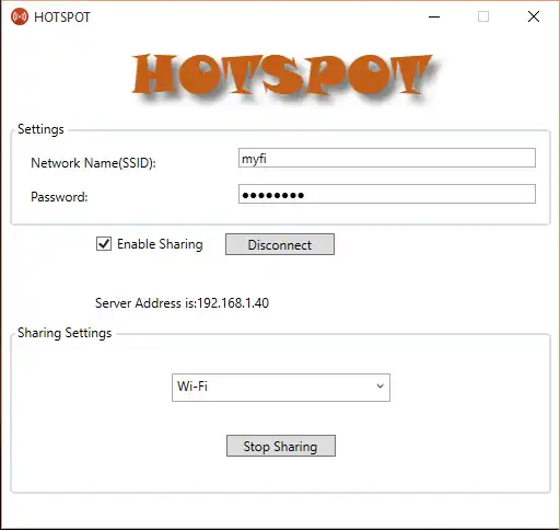Download web tool or web app Hotspot