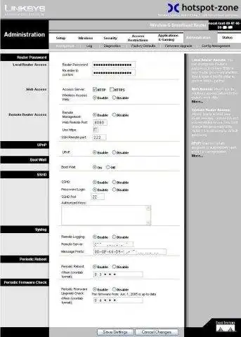 Download web tool or web app hotspot-zone