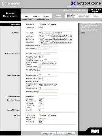 Download web tool or web app hotspot-zone