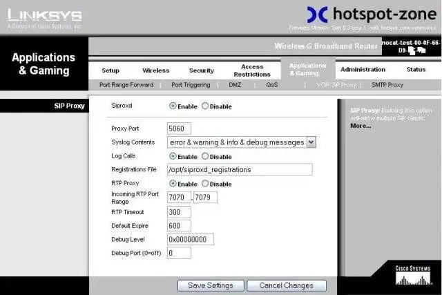Download web tool or web app hotspot-zone