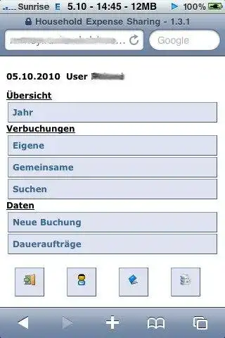 Laden Sie das Web-Tool oder die Web-App „Haushaltskostenbeteiligung“ herunter