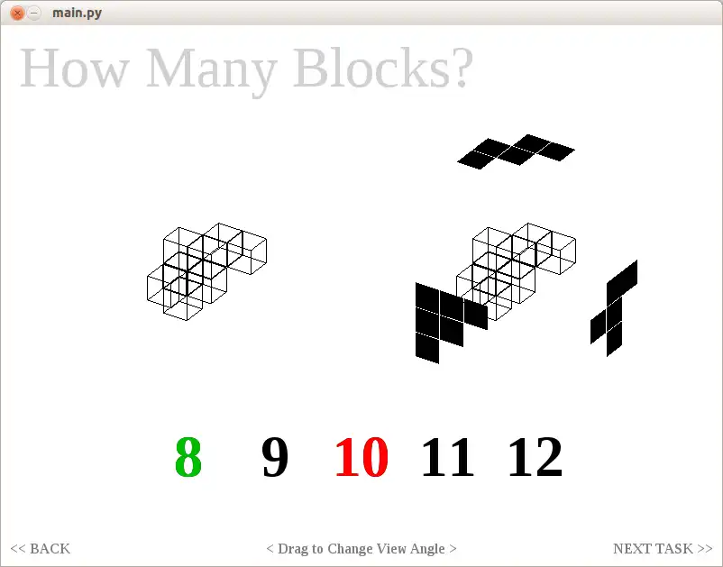 Mag-download ng web tool o web app Ilang Blocks? upang tumakbo sa Linux online