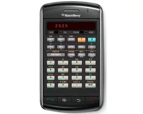 Muat turun alat web atau apl web HP25c - BlackBerry Storm RPN Kalkulator