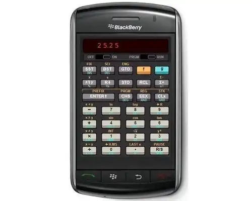 قم بتنزيل أداة الويب أو تطبيق الويب HP25c - BlackBerry Storm RPN Calculator