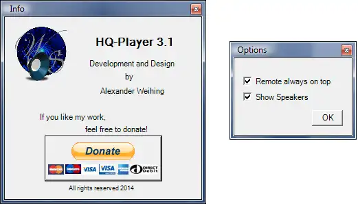 Download web tool or web app HQ-Player 3.2