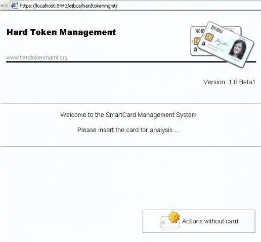 Download web tool or web app HTMF- Hard Token Management Framework