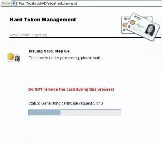 Download web tool or web app HTMF- Hard Token Management Framework