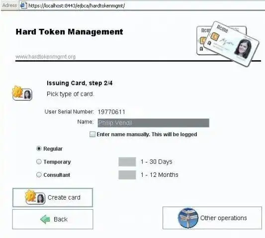 Download web tool or web app HTMF- Hard Token Management Framework