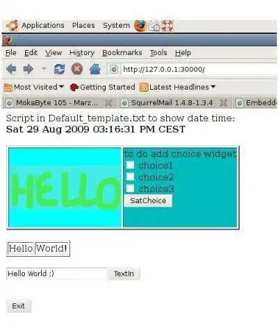 Download web tool or web app HtmGUI to run in Linux online