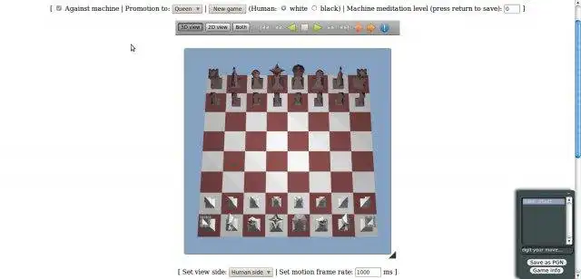 Загрузите веб-инструмент или веб-приложение HTML5 2D / 3D Chess для запуска в Linux онлайн