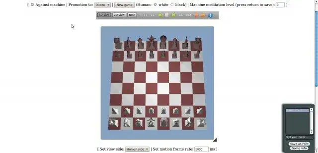 Download een webtool of webapp HTML5 2D/3D-schaakspel om in Windows online via Linux online uit te voeren