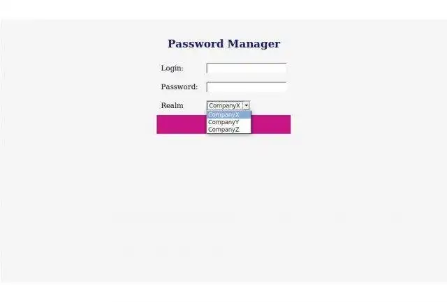 Download web tool or web app HT Password Manager