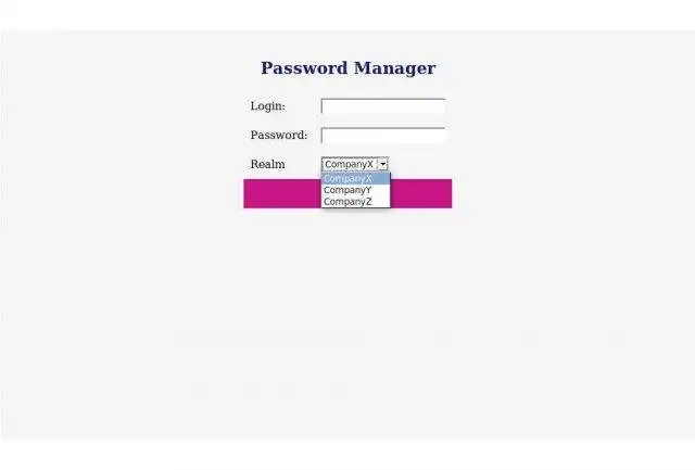 Scarica lo strumento web o l'app web HT Password Manager