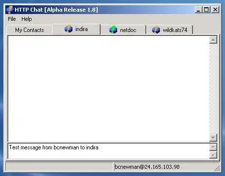 Download web tool or web app HTTP Chat