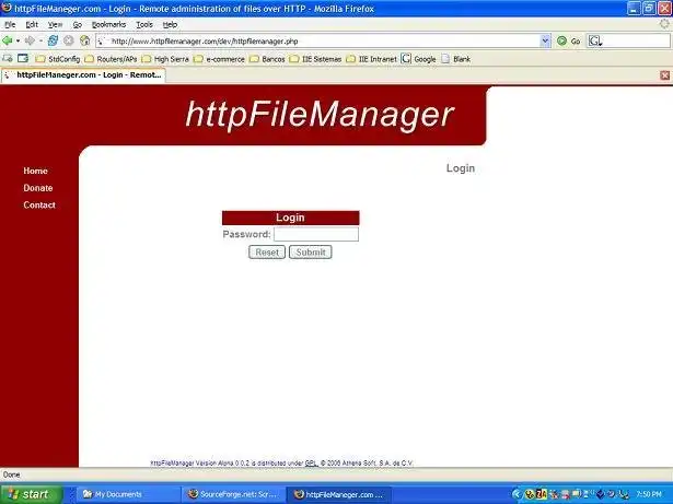 Download web tool or web app httpFileManager