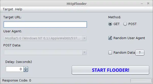 Download web tool or web app HttpFlooder