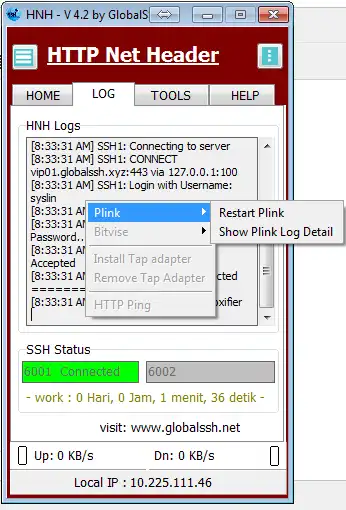Завантажте веб-інструмент або веб-програму HTTP Net Header V-4.2