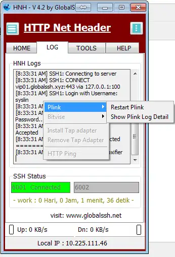 Download web tool or web app HTTP Net Header V-4.2