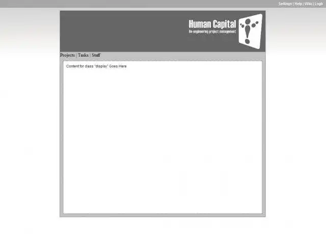 Download web tool or web app Human Capital