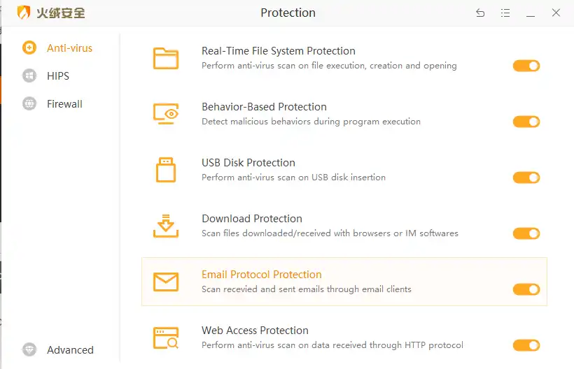 Download web tool or web app Huorong Security