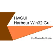 Free download HwGUI Windows app to run online win Wine in Ubuntu online, Fedora online or Debian online