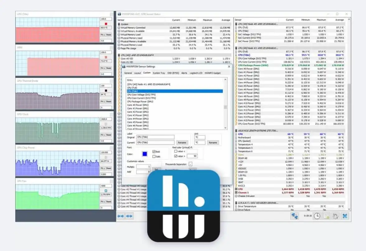 Scarica lo strumento Web o l'app Web HWiNFO