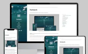 웹 도구 또는 웹 앱 Hydejack 다운로드