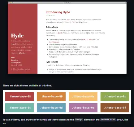 Download web tool or web app Hyde