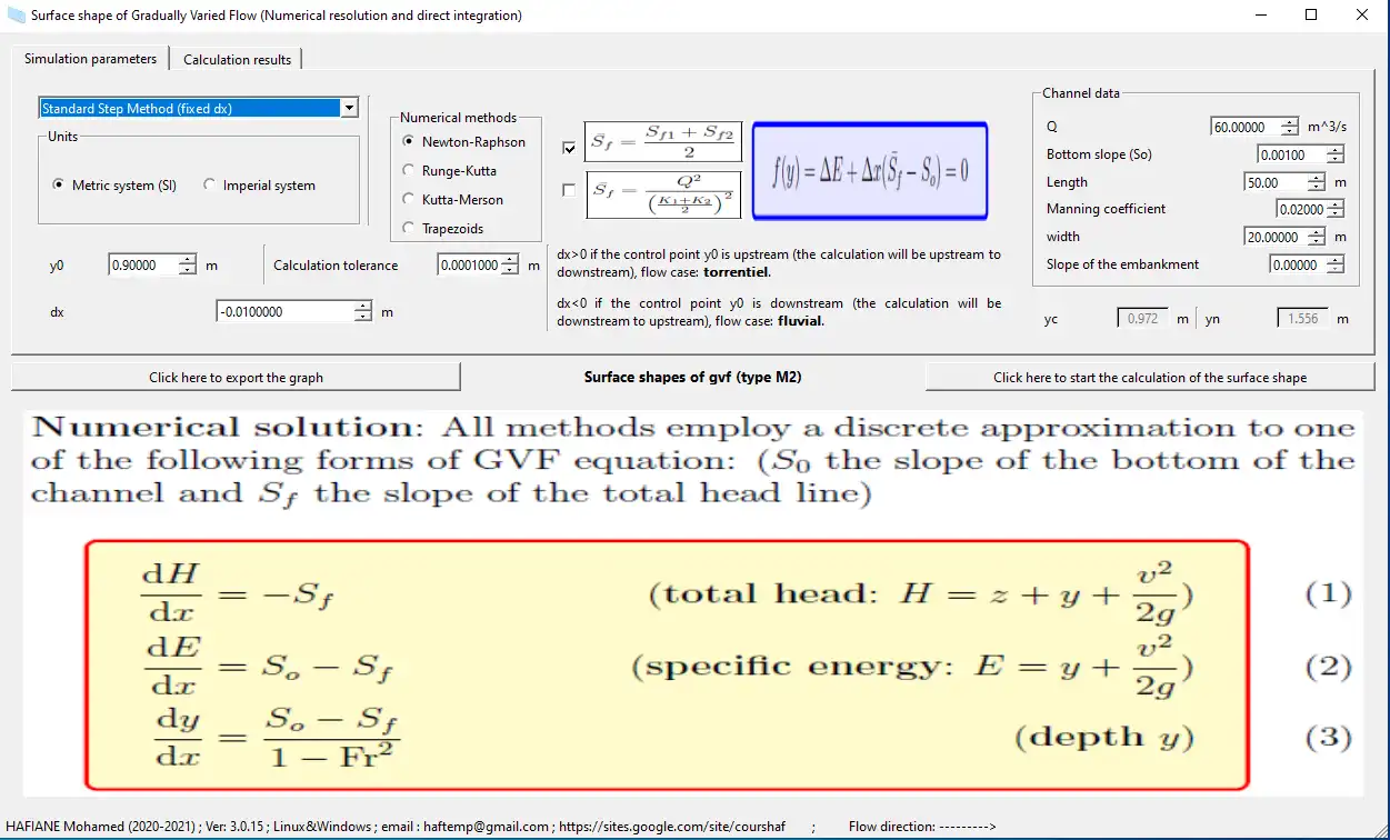 Mag-download ng web tool o web app hydraulics_channel_gvf