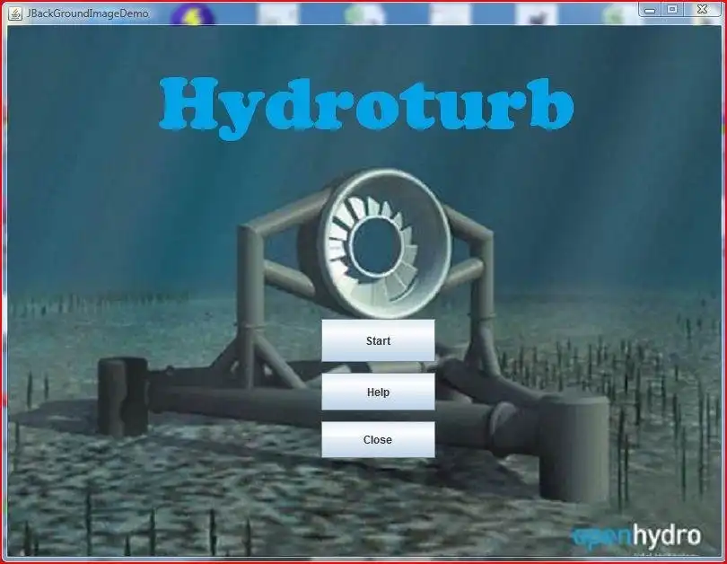 Unduh alat web atau aplikasi web HydroTurb