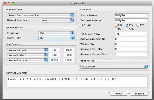 Download web tool or web app Hyenae