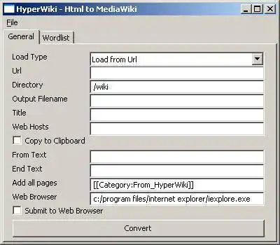 Download web tool or web app hyperwiki