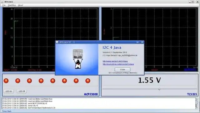 Завантажте веб-інструмент або веб-програму I2C4Java