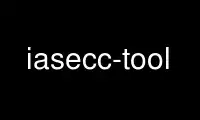 উবুন্টু অনলাইন, ফেডোরা অনলাইন, উইন্ডোজ অনলাইন এমুলেটর বা MAC OS অনলাইন এমুলেটরের মাধ্যমে OnWorks ফ্রি হোস্টিং প্রদানকারীতে iasecc-টুল চালান