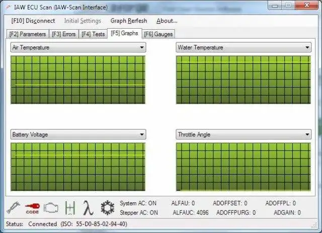 Muat turun alat web atau apl web IAW ECU Scan