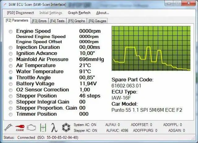 Download web tool or web app IAW ECU Scan to run in Windows online over Linux online