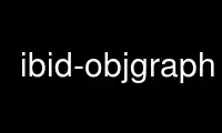 Запустите ibid-objgraph в бесплатном хостинг-провайдере OnWorks через Ubuntu Online, Fedora Online, онлайн-эмулятор Windows или онлайн-эмулятор MAC OS.