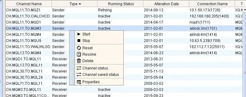 Webtool oder Webanwendung herunterladen IBM Websphere MQ Admin Tool