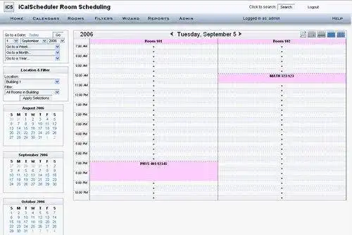 Download web tool or web app iCalScheduler