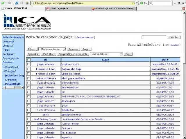 Web ツールまたは Web アプリのダウンロード icarusWebMail