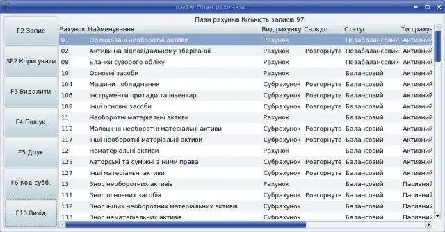 Скачать веб-инструмент или веб-приложение iceB - бухгалтерская программа для Linux/Win