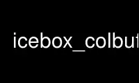 উবুন্টু অনলাইন, ফেডোরা অনলাইন, উইন্ডোজ অনলাইন এমুলেটর বা MAC OS অনলাইন এমুলেটরের মাধ্যমে OnWorks ফ্রি হোস্টিং প্রদানকারীতে icebox_colbuf চালান