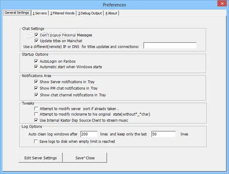 Download web tool or web app Icecast Server 2.0 GUI