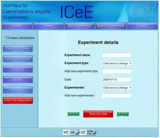 Download webtool of webapp ICeE