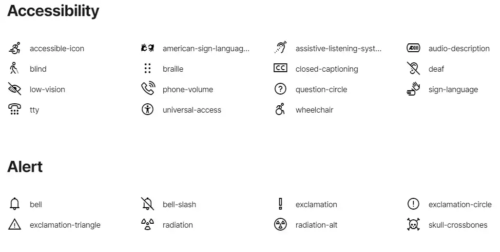 웹 도구 또는 웹 앱 다운로드 Icons8 Line Awesome