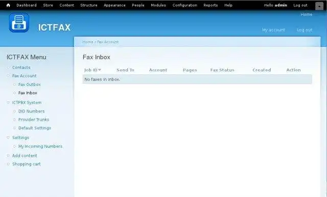 Download web tool or web app ICTFax