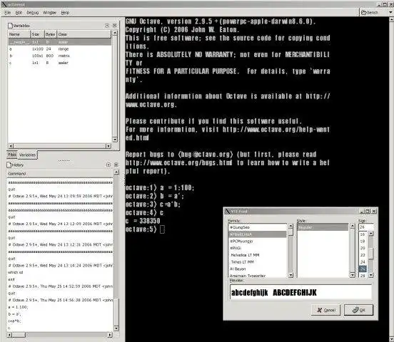 Laden Sie das Web-Tool oder das Web-App-IDE-Frontend für die Octave-Umgebung herunter